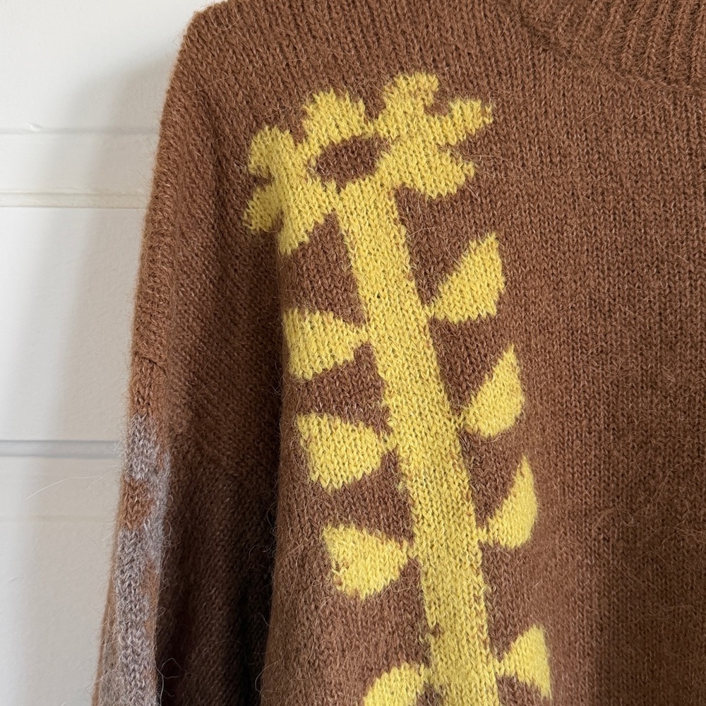 Degen Flower Power Sweater, S/M -NEW - Picture 4 of 8